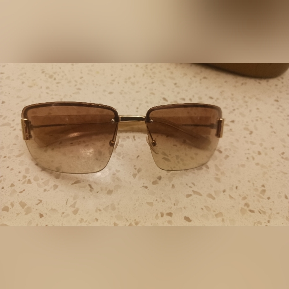 Gucci Sunglasses 1798 N/S Brown Gradient Light Gold